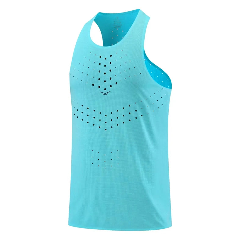 Athletic Running Tank Top – Sleeveless Track & Field Singlet