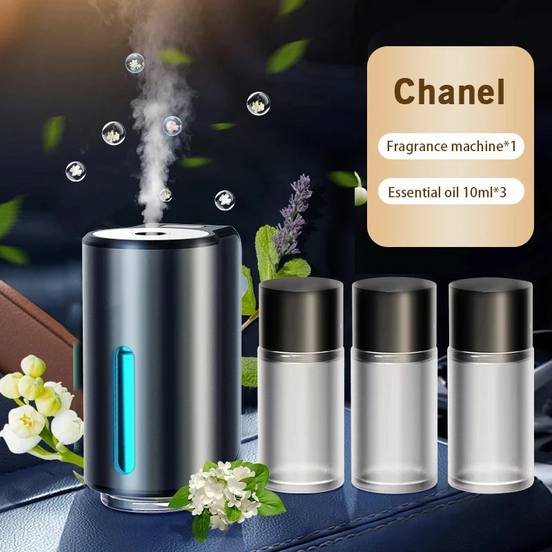 Car Electric Air Diffuser – Aromatherapy Mist & Odor Remover