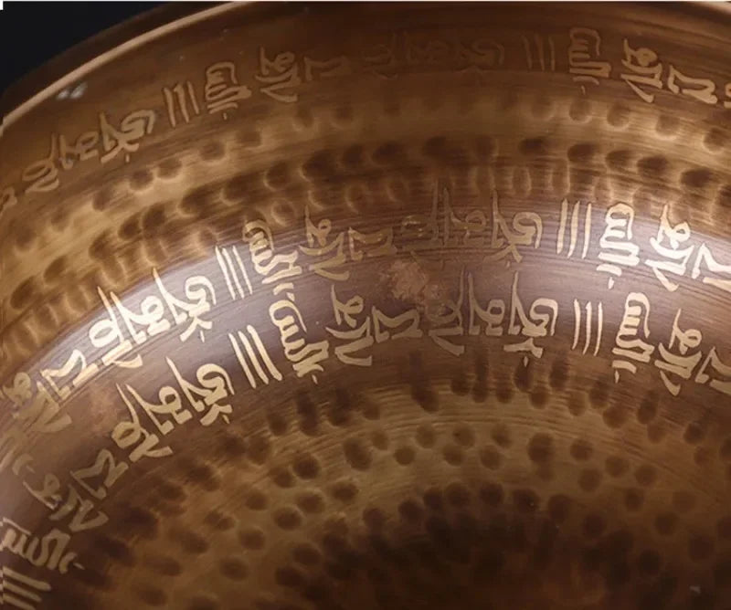 Nepal Bronze Tibetan Singing Bowl – Handmade Sound Therapy Instrument