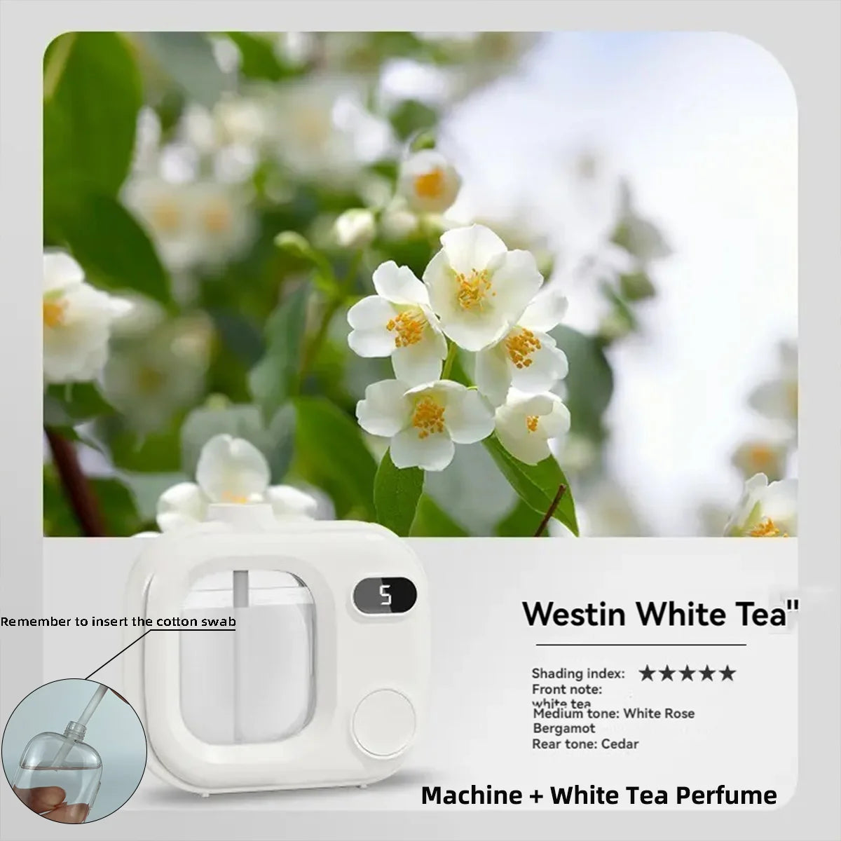 Automatic Scent Sprayer Diffuser – Home & Toilet Air Freshener