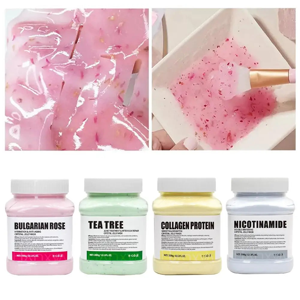 Professional Rose Jelly Face Mask – Hydrating Peel-Off Skincare