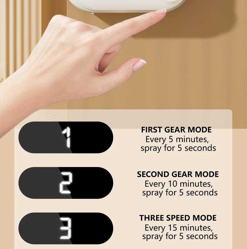 Automatic Scent Sprayer Diffuser – Home & Toilet Air Freshener