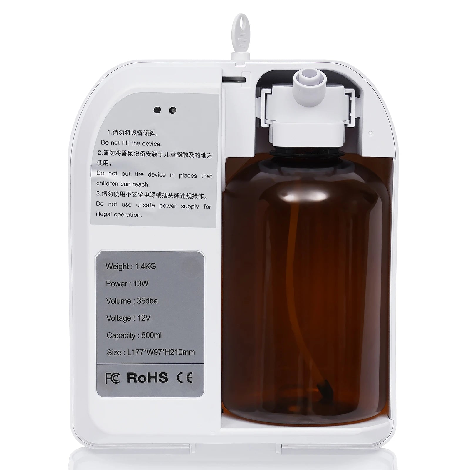 800ml Bluetooth Scent Air Machine – Essential Oil Nebulizing Diffuser