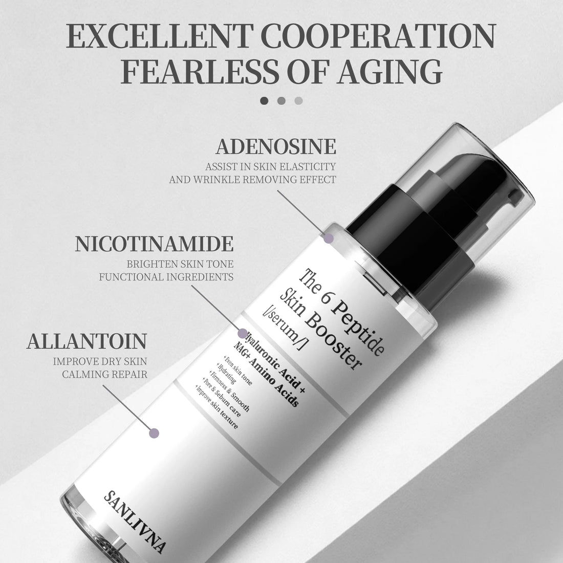 6 Peptide Collagen Skincare Set – Anti-Aging, Brightening & Moisturizing
