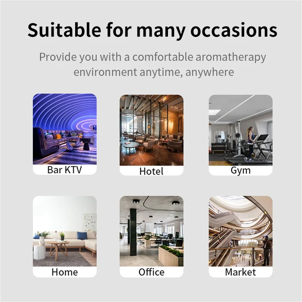 Bluetooth Scent Machine – 160ml Aroma Diffuser for Large Spaces