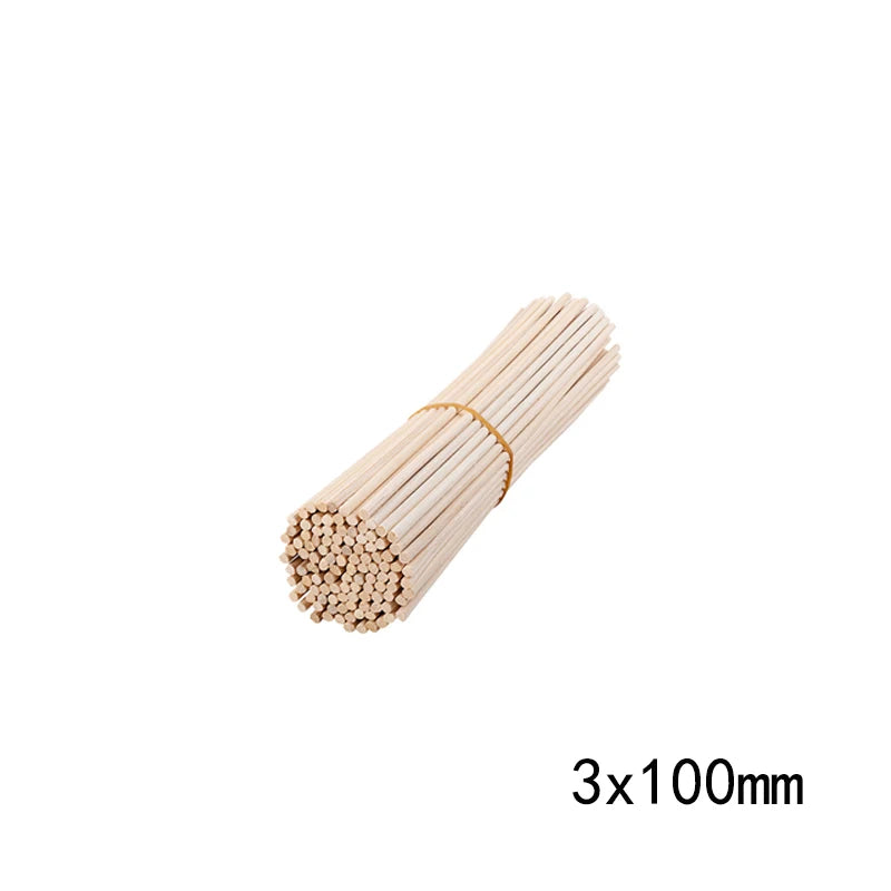 2–3.5mm Rattan Reed Diffuser Sticks – 5–100pcs Refill for DIY Aromatherapy