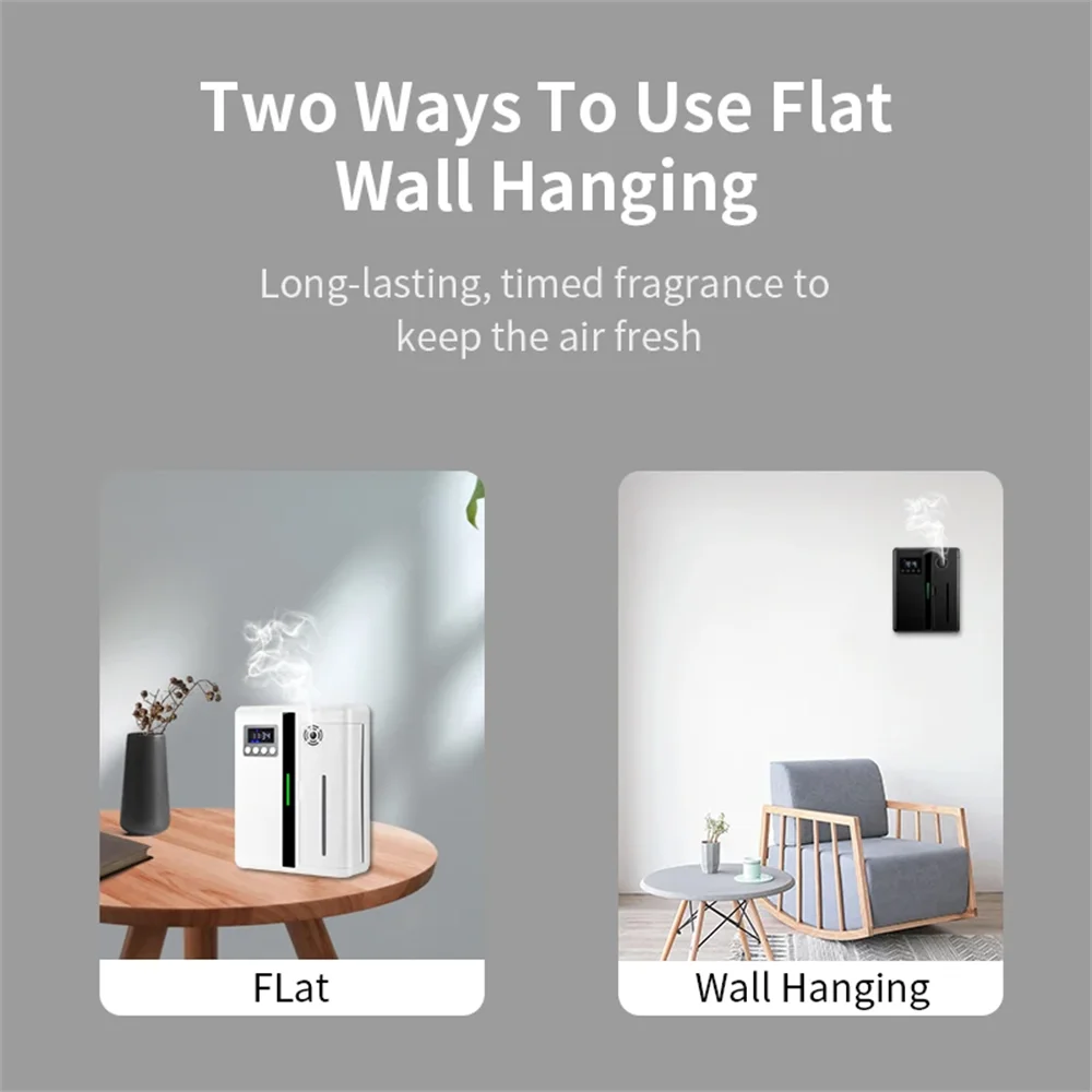 Bluetooth Scent Machine – 160ml Aroma Diffuser for Large Spaces