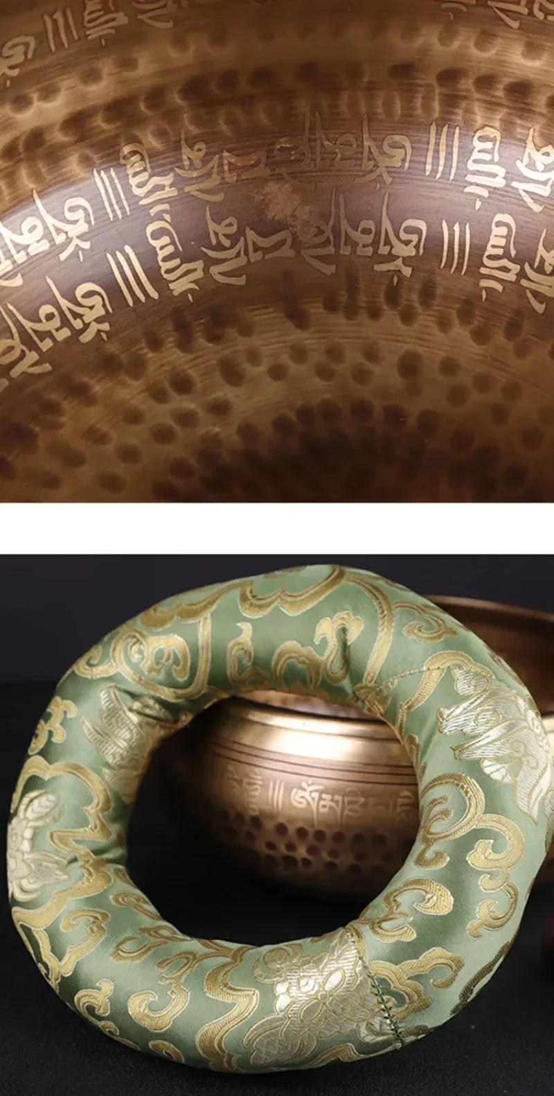 Nepal Bronze Tibetan Singing Bowl – Handmade Sound Therapy Instrument