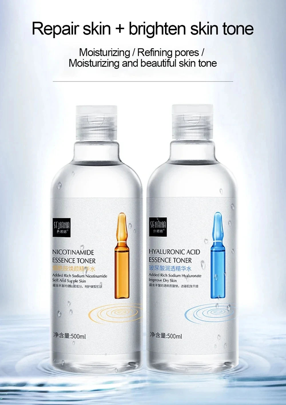 500ml Niacinamide Essence Toner