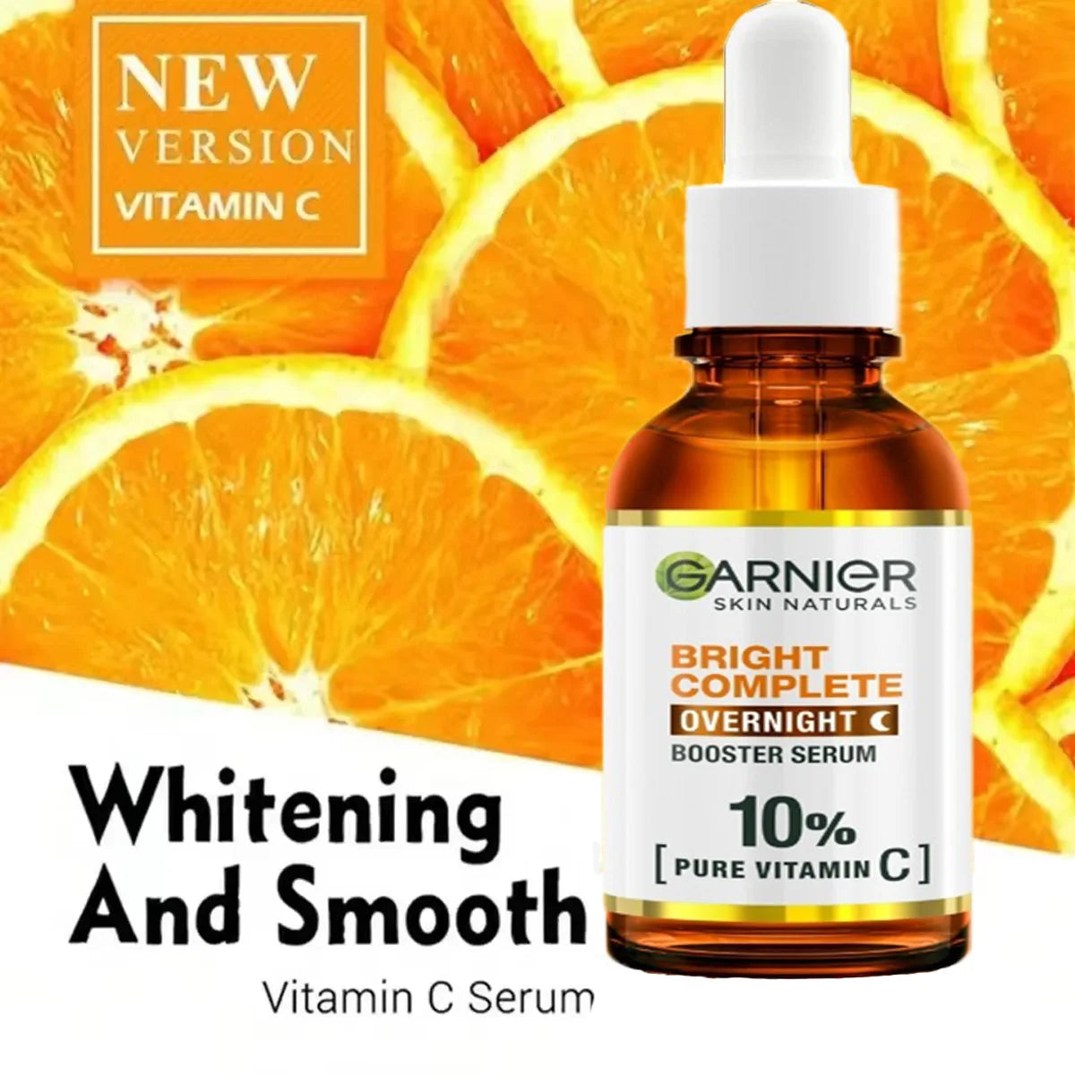 Vitamin C Whitening Face Serum – Pore Tightening & Repair Essence