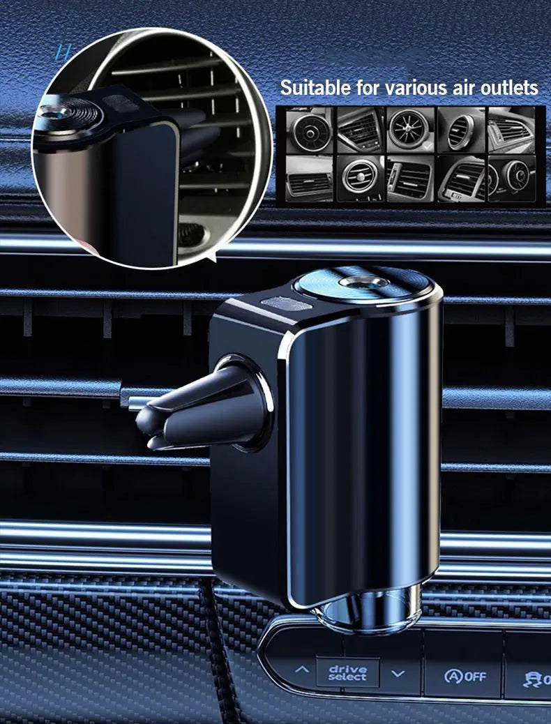 Car Electric Air Diffuser – Aromatherapy Mist & Odor Remover